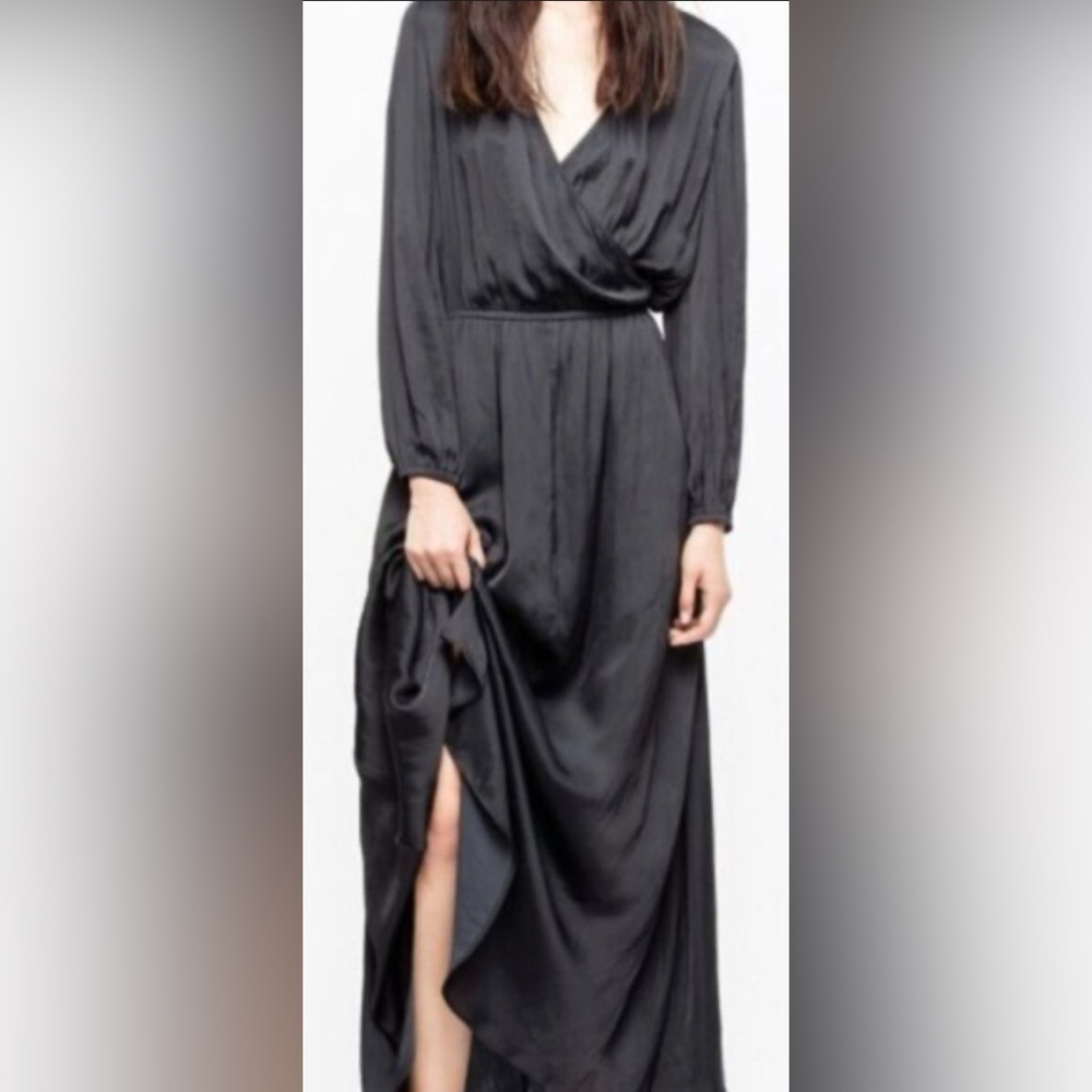 Zadig & Voltaire Black Long Sleeve Dress